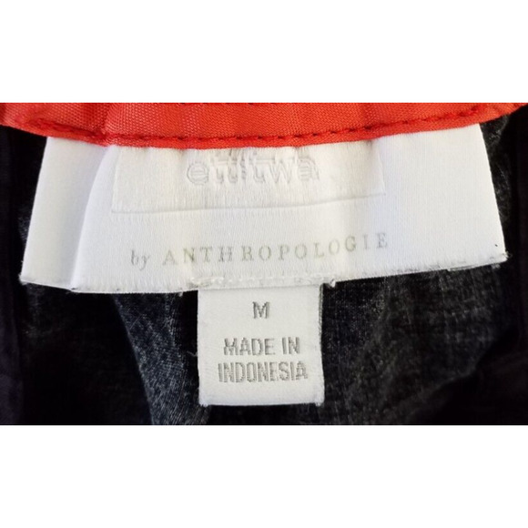 Ett:twa Anthropologie Women’s Pants Cropped Pockets Wide Leg Pull On Size XS - Picture 6 of 8